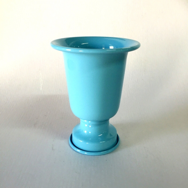 Vaso Tulipa Azul Bebê Pequeno