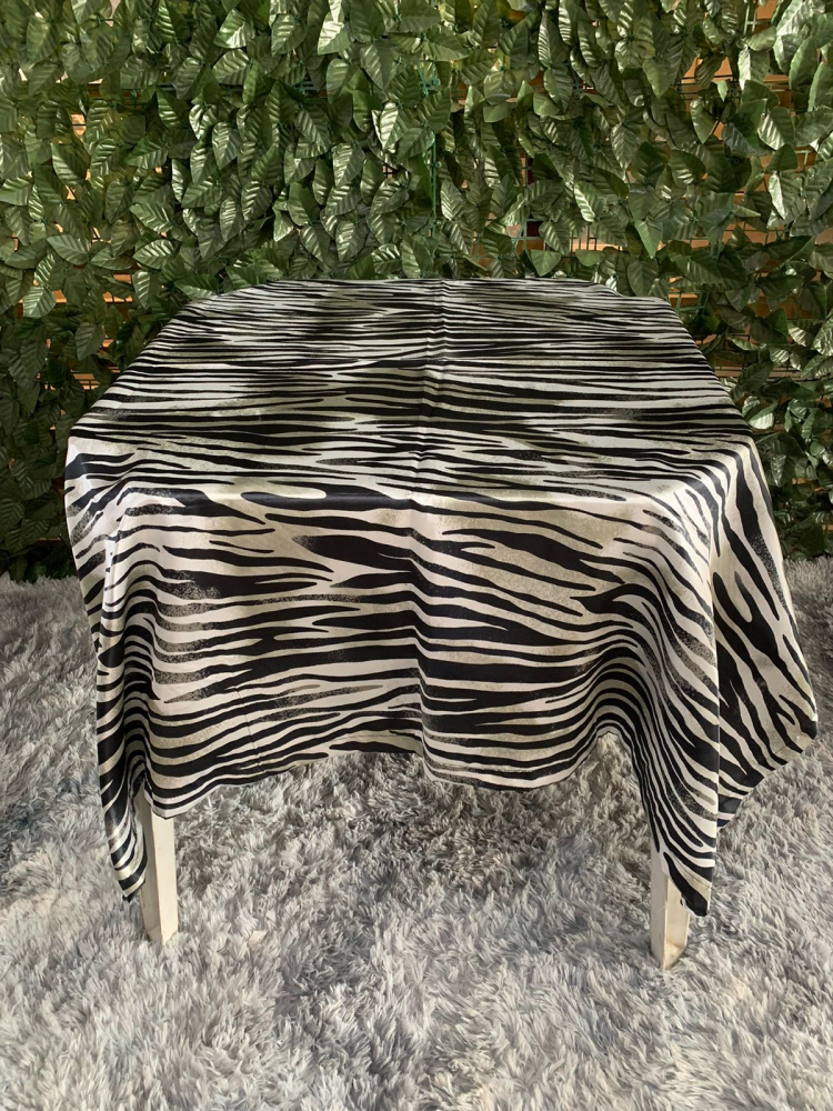 Toalha Quadrada Zebra