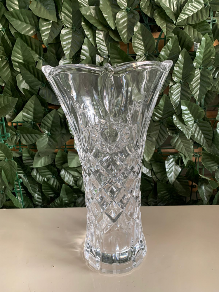 Vaso cristal decorado gd