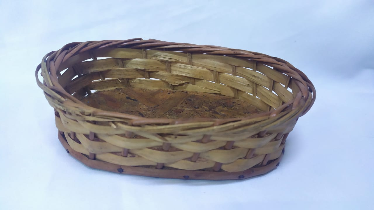 Cesta oval vime clara pq- cod 12