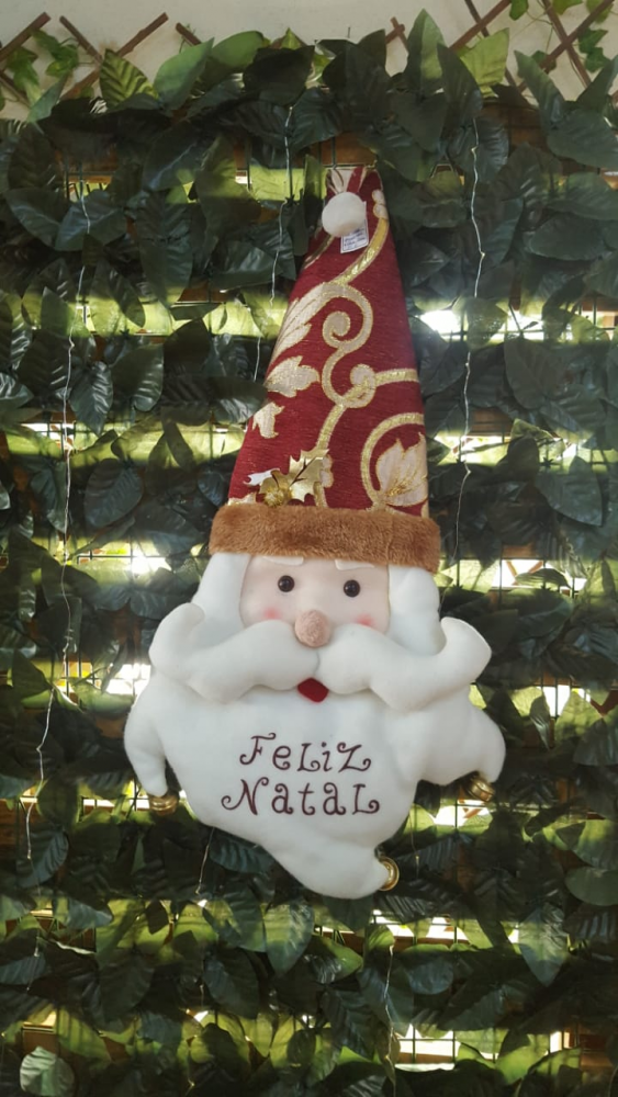  PORTA ROSTO PAPAI NOEL 50CM