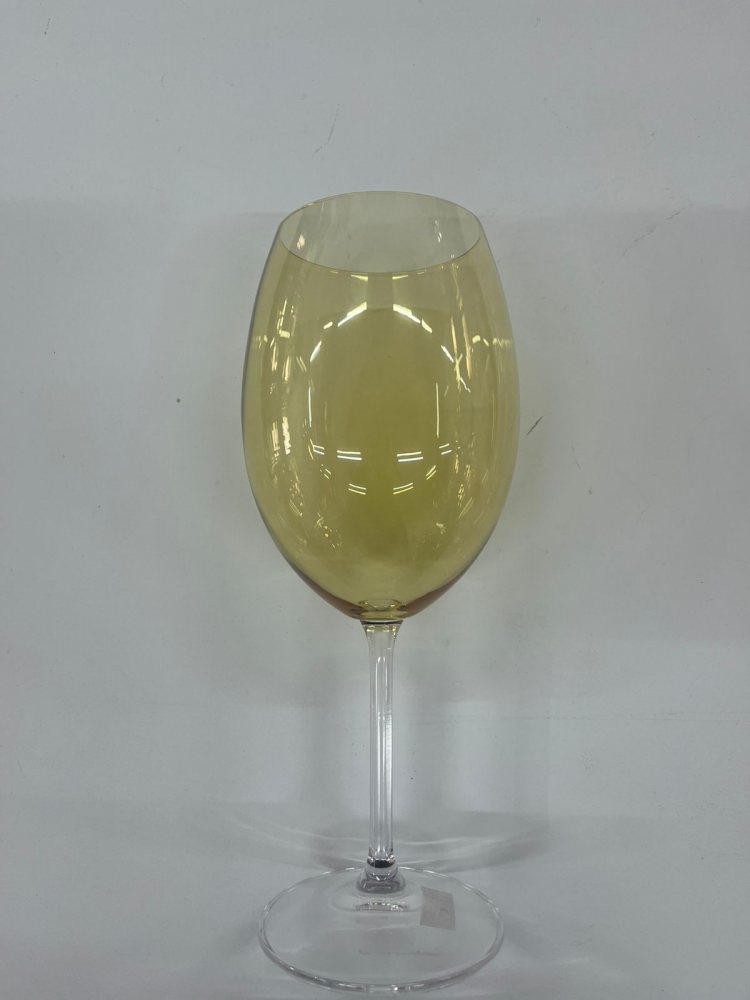 Taça cristal bohemia caramelo 580 ml